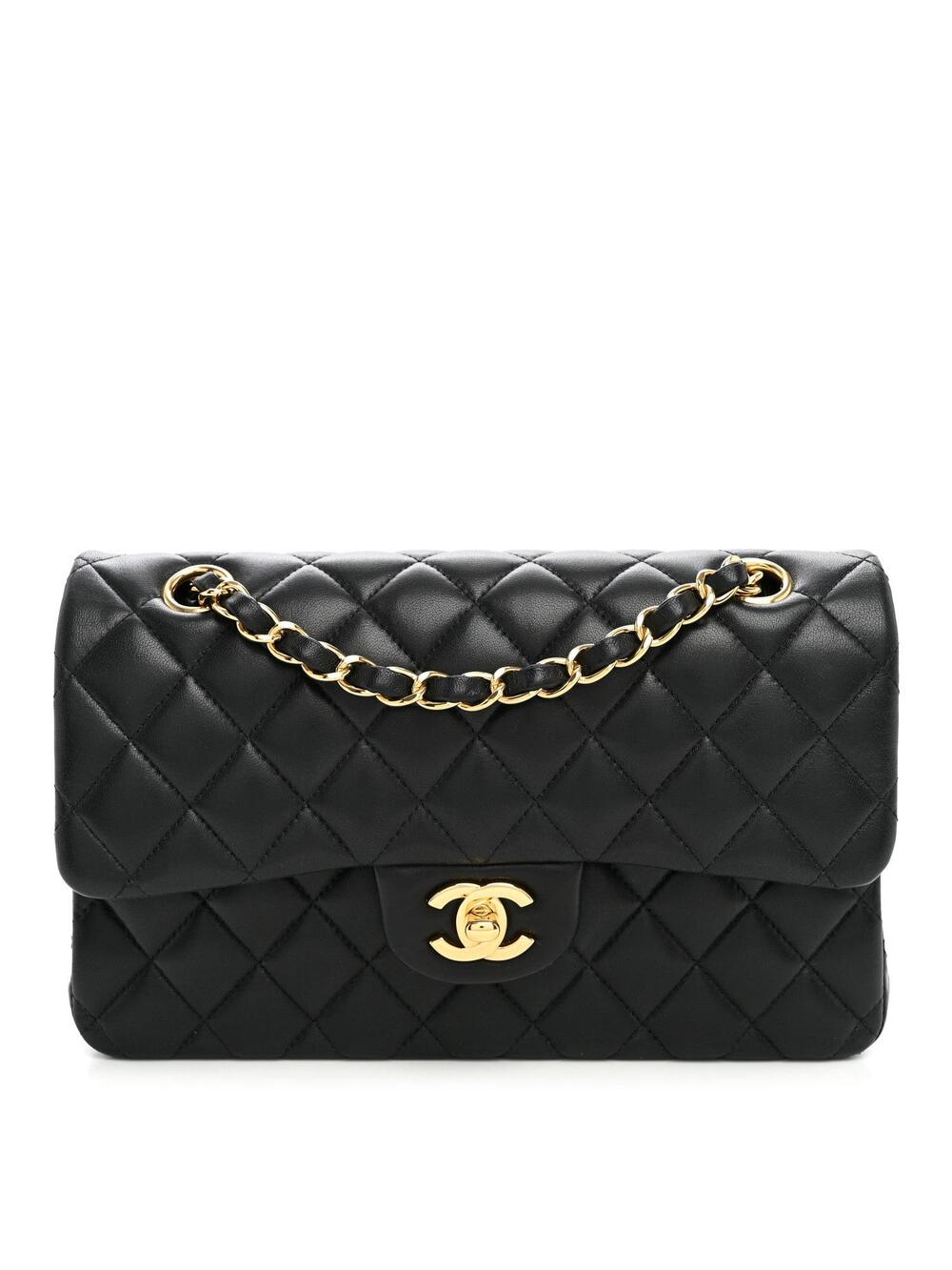 Chanel Lambskin Quilted Small Double #330527C74B